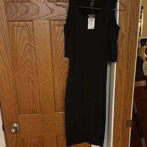 Rue21 Black Midi Dress